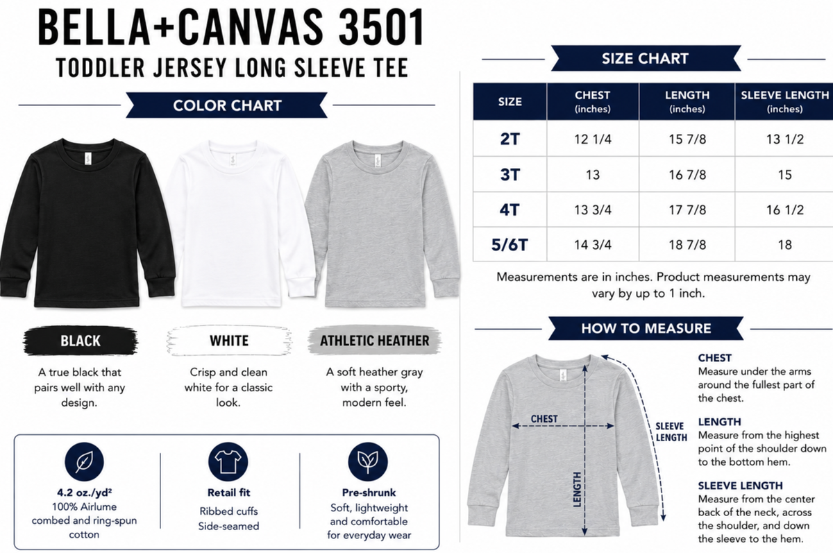 Custom Kids Shirt, Hoodie & Long Sleeve | Personalized Name, Text, or Design Apparel