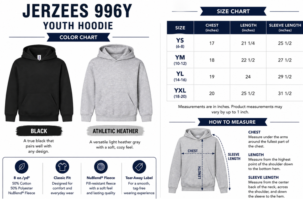 Custom Kids Shirt, Hoodie & Long Sleeve | Personalized Name, Text, or Design Apparel