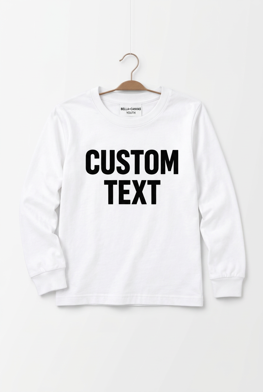 Bella Canvas Youth Long Sleeve Hanging