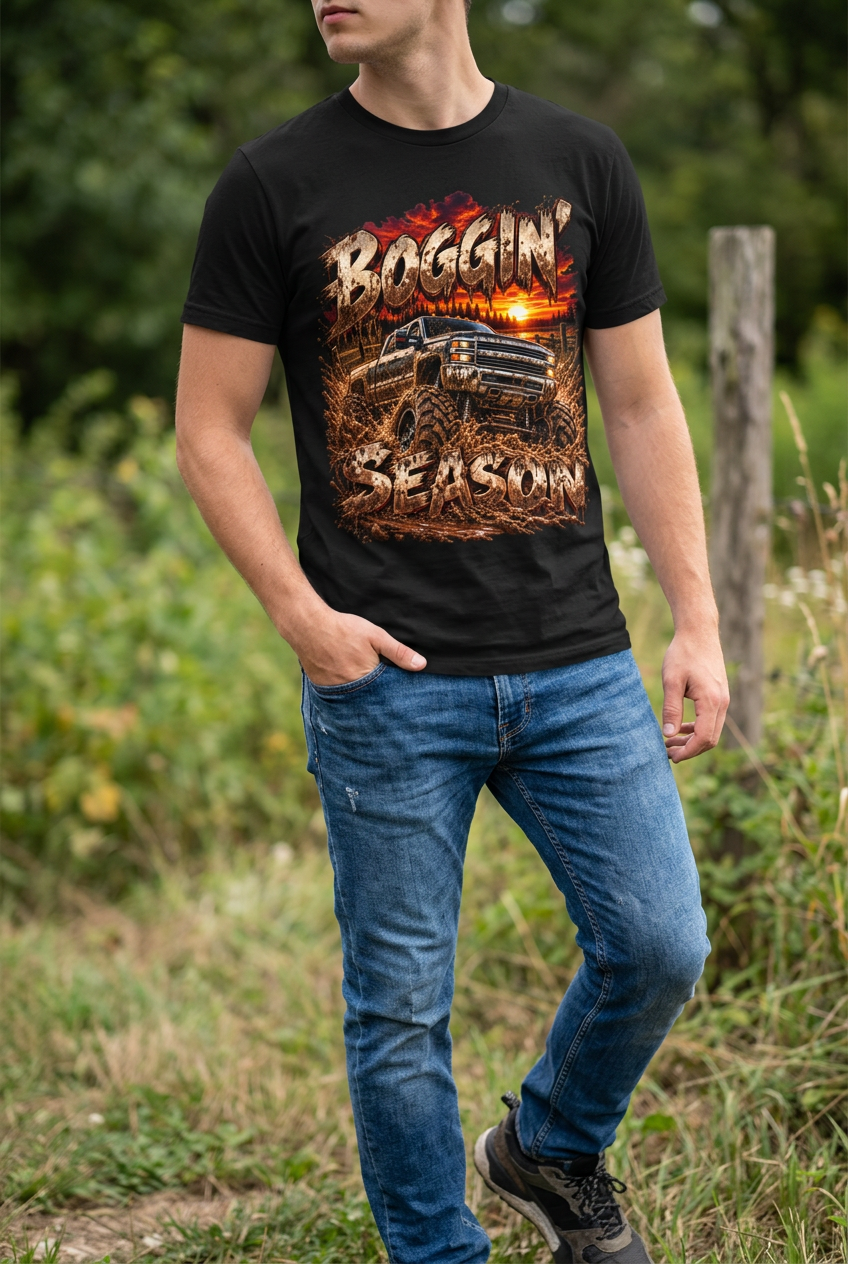 Boggin Season Lifestyle Mockup Young Adult Male