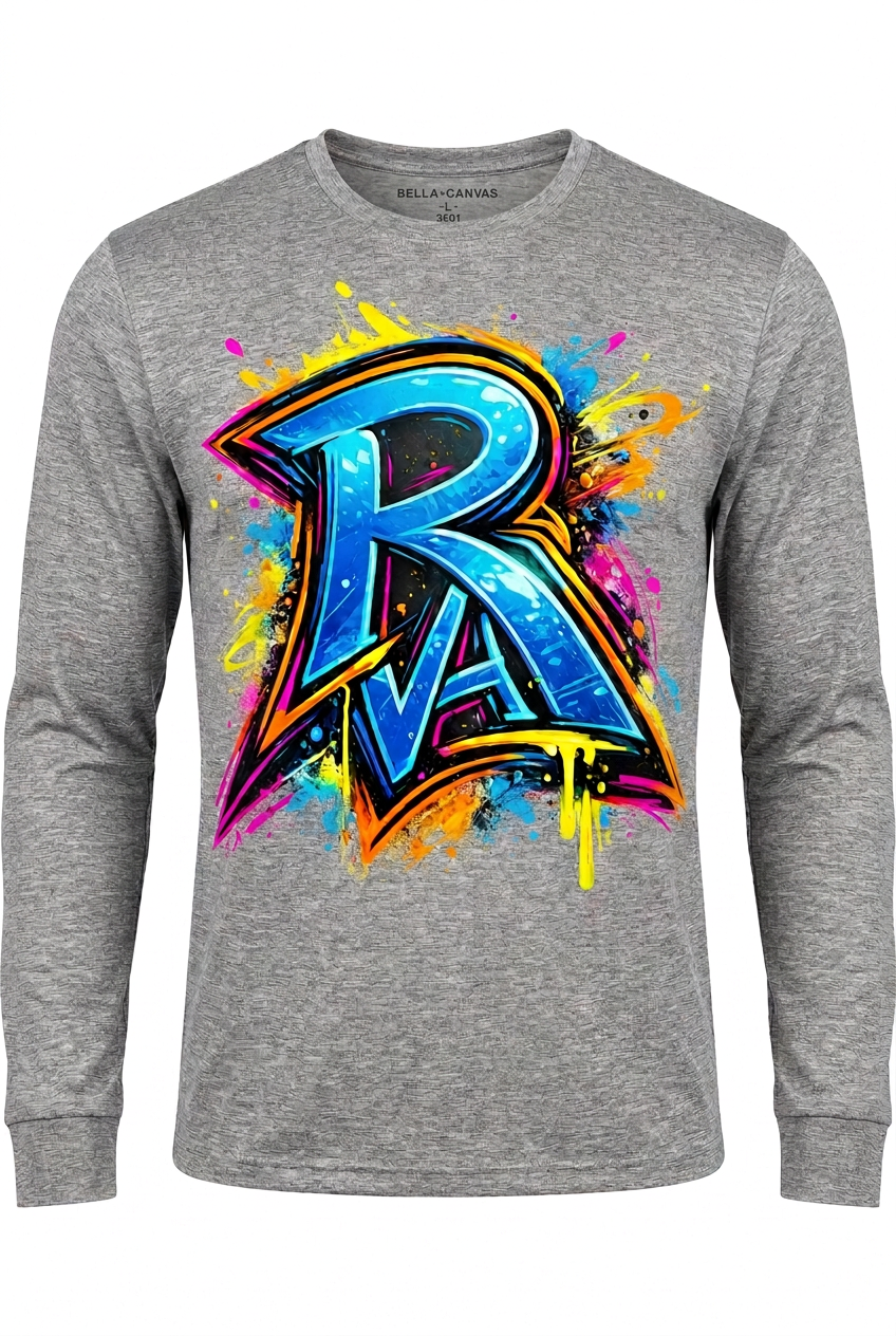 RVA Graffiti - Bella Canvas Label Long Sleeve