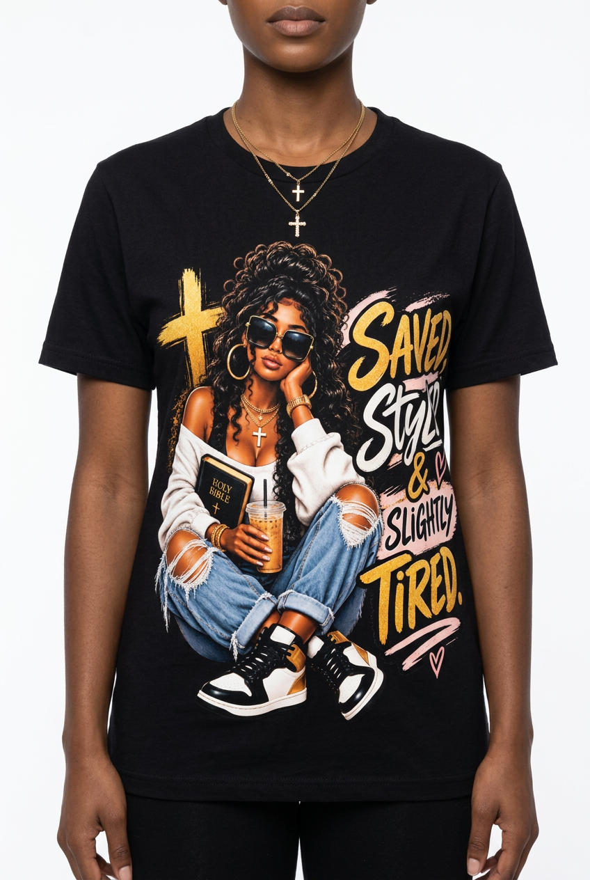 Saved Styled & Slightly Tired Full Design Model Photo